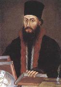 Zahari Zograf Portrait of Neofit Rilski oil on canvas